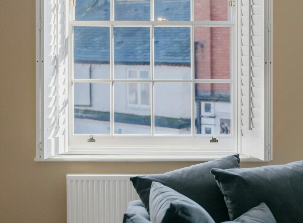 Sash Window In Living Room