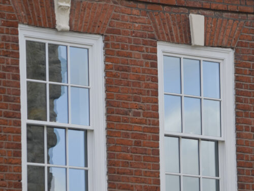 how to clean sash windows